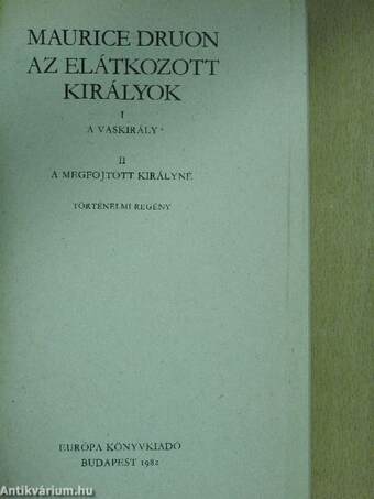 Az elátkozott királyok 1-3.