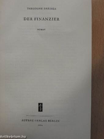 Der Finanzier