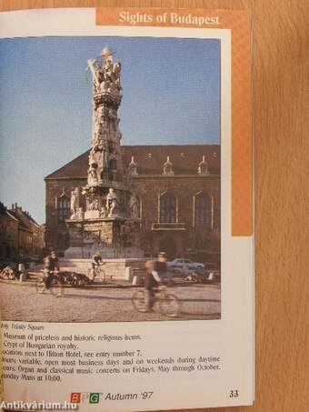 Budapest Pocket Guide Autumn 1997