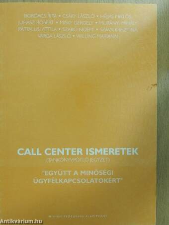 Call center ismeretek