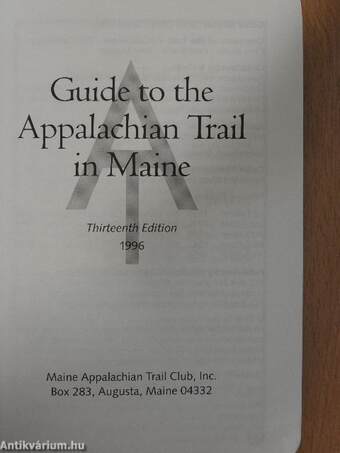 Guide to the Appalachian Trail in Maine