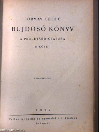 Bujdosó könyv I-II.