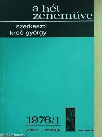 A hét zeneműve 1976/1-4.