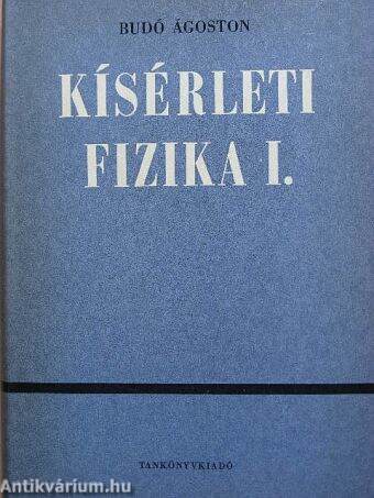 Kísérleti fizika I.