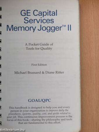 GE Capital Services Memory Jogger II