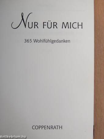 Nur für mich