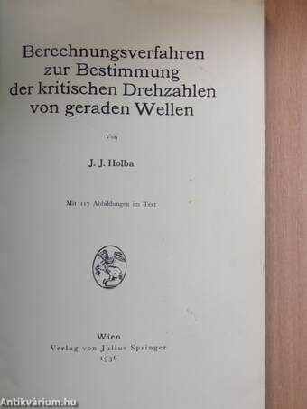 Berechnungsverfahren zur Bestimmung der kritischen Drehzahlen von geraden Wellen