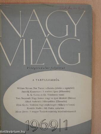 Nagyvilág 1969. január-december