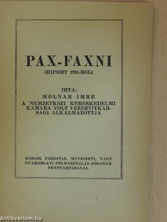 Pax-Faxni