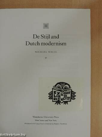 De Stijl and Dutch modernism