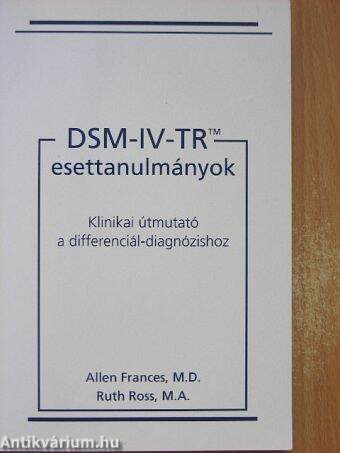 DSM-IV-TR esettanulmányok