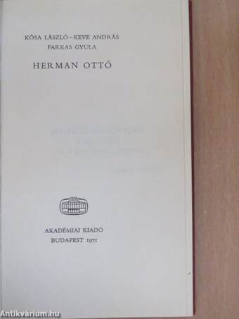 Herman Ottó