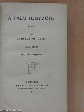 A falu jegyzője I-II.