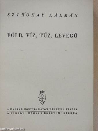 Föld, víz, tűz, levegő