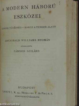 A német birodalom sorsdöntő órája/Egy angol altábornagy kémkedése/A modern háború eszközei/Zeppelin/Nagy-Britannia veszedelme