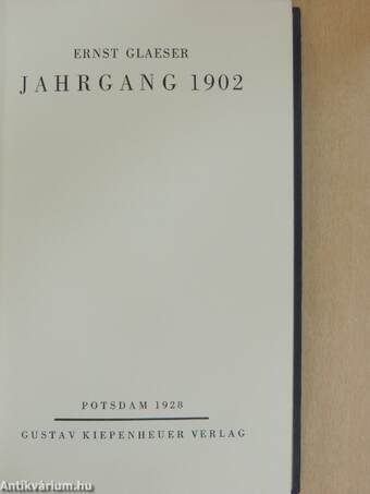 Jahrgang 1902