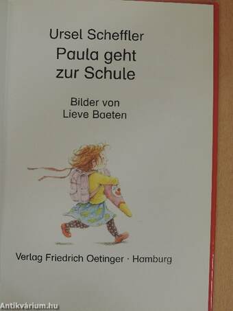 Paula geht zur Schule