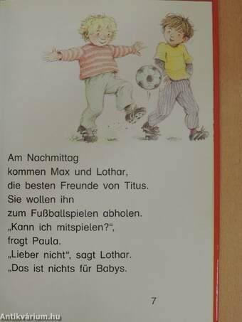 Paula geht zur Schule