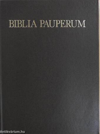 Biblia Pauperum és előtte a Vita et passio Christi képei a Szépművészeti Múzeum kódexében