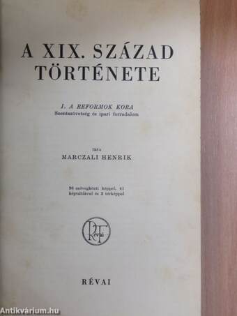 A XIX. század története I.