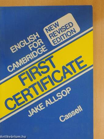 English for Cambridge First Certificate