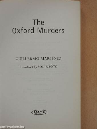 The Oxford Murders