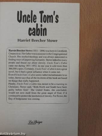 Uncle Tom's Cabin