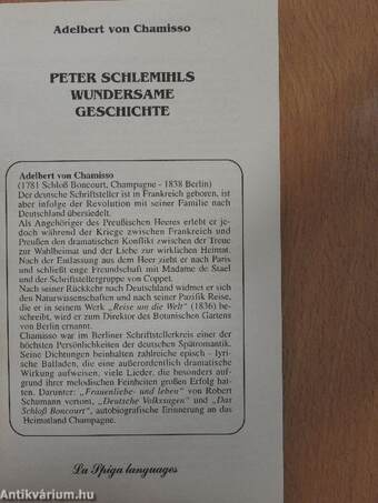 Peter Schlemihls