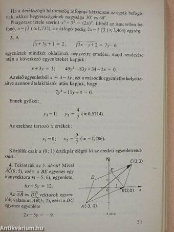 Egyetemi felvételi feladatok matematikából VIII.