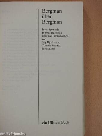 Bergman über Bergman