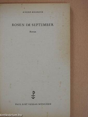 Rosen im September