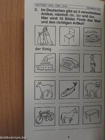 Spiel mit deutschen wörtern grammatik, wortschatz, landeskunde