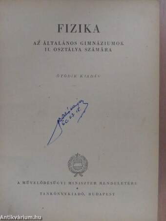 Fizika II-IV.