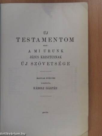 Új testamentum