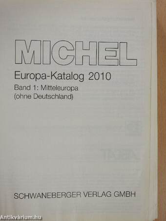 Michel Europa-Katalog 2010/1.