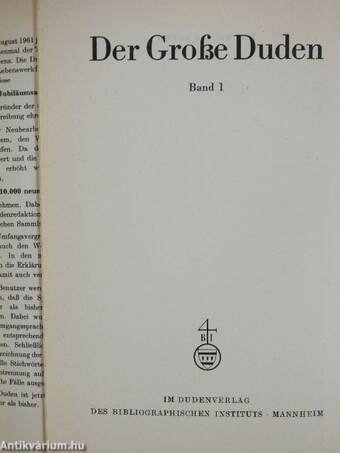 Duden - Rechtschreibung der deutschen Sprache und der Fremdwörter