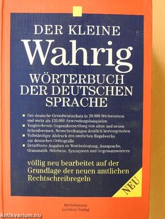 Der kleine Wahrig