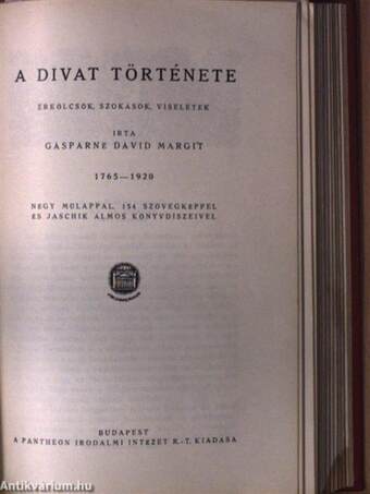 A divat története I-II.