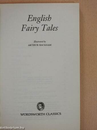 English Fairy Tales