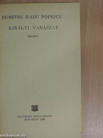 Királyi vadászat