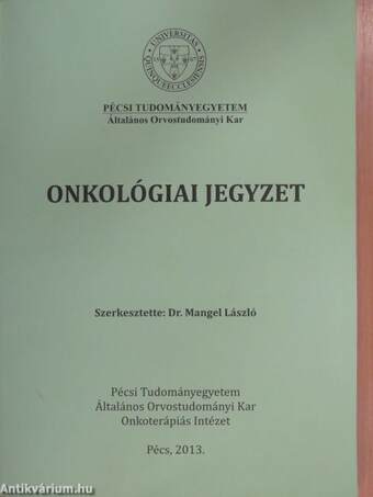 Onkológiai jegyzet