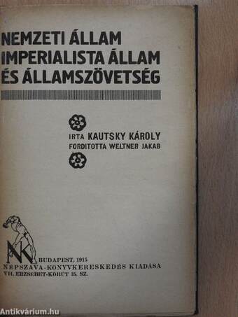 Nemzeti állam imperialista állam és államszövetség