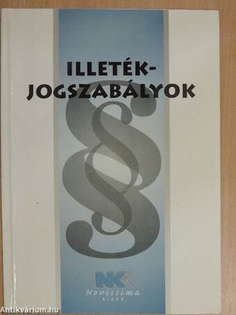 Illetékjogszabályok