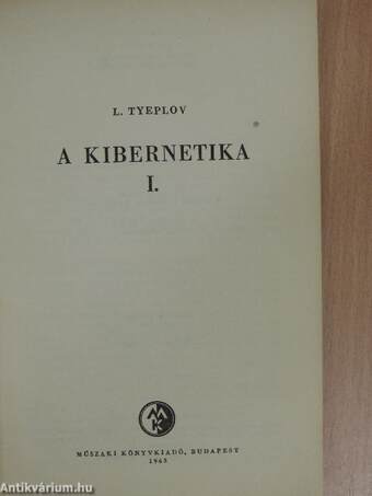 A kibernetika I.