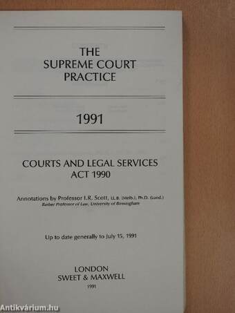 The Supreme Court Practice 1991