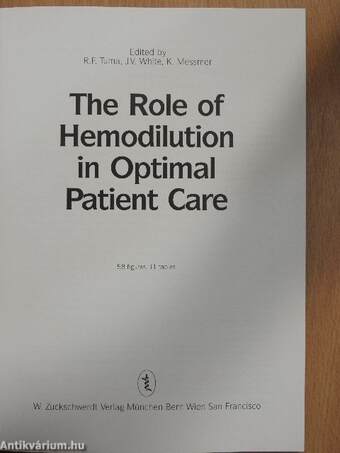 The Role of Hemodilution in Optimal Patient Care