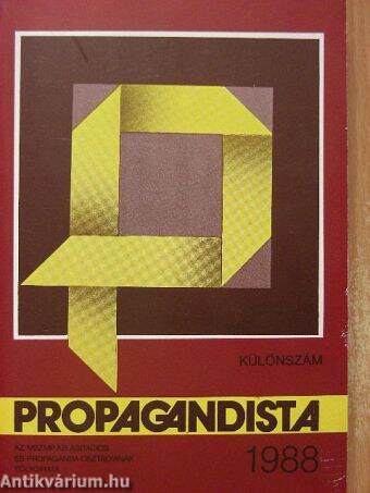 Propagandista 1988. Különszám