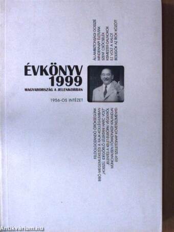 Az 1956-os Intézet évkönyve 1999