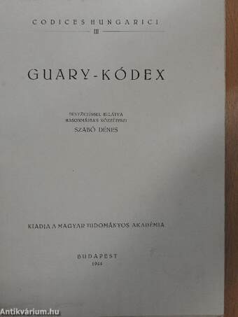 Guary-kódex