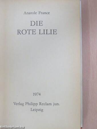 Die Rote Lilie